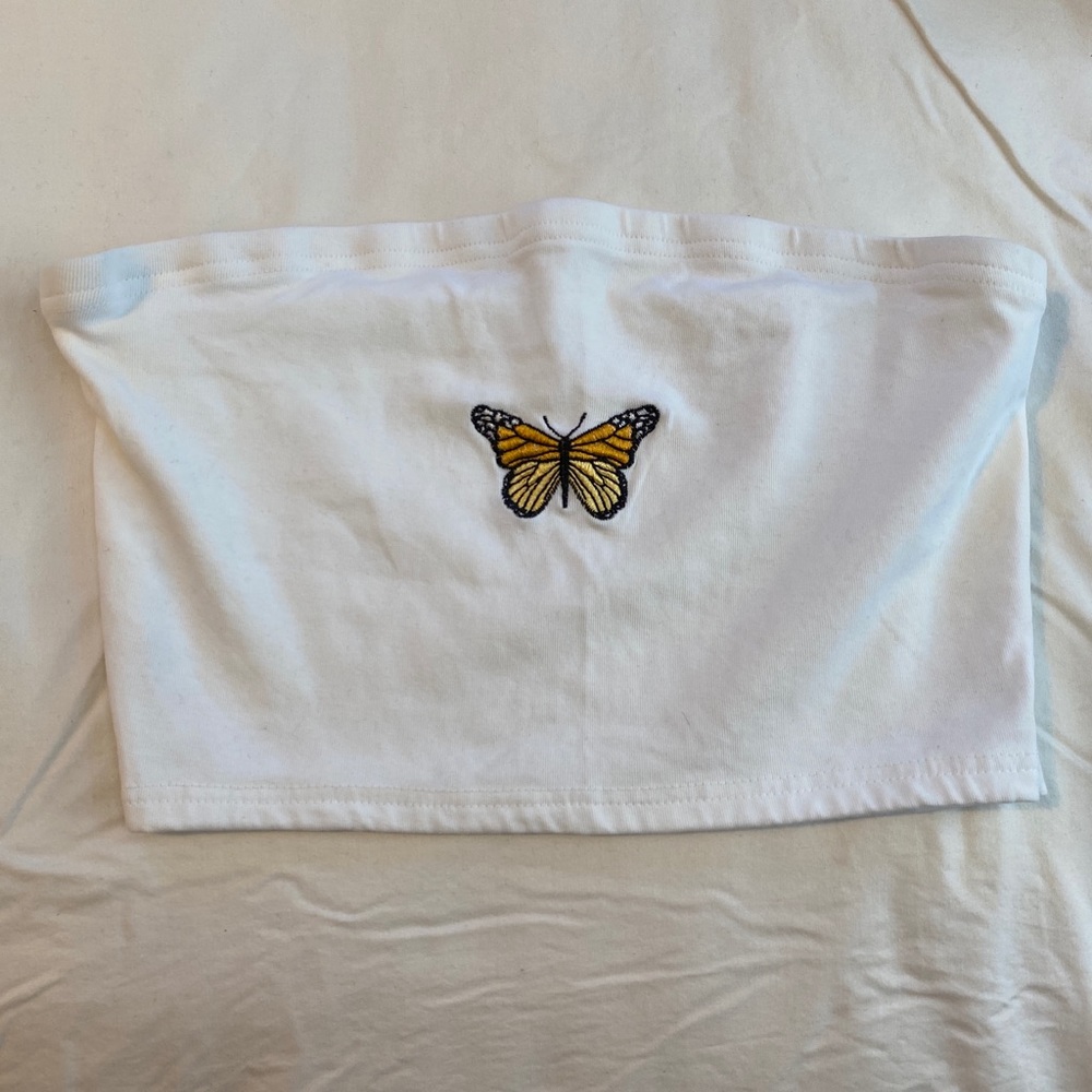 White tube top